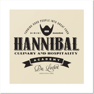 Hannibal Culinary School Posters and Art